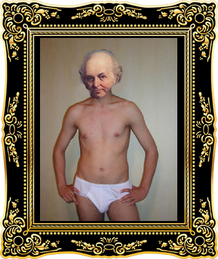 Martin Van Buren's Official Presidential Gay Porn Portrait