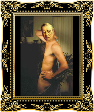 Woodrow Wilson's Official Presidential Gay Porn Portrait